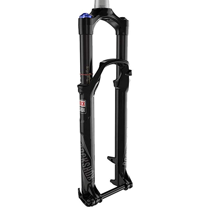 RockShox Reba RL Solo Air 100 Suspension Bicycle Fork with 9QR Motion Control Crown Adjust Aluminum Steerer Tapered 51 Offset Disc, 29