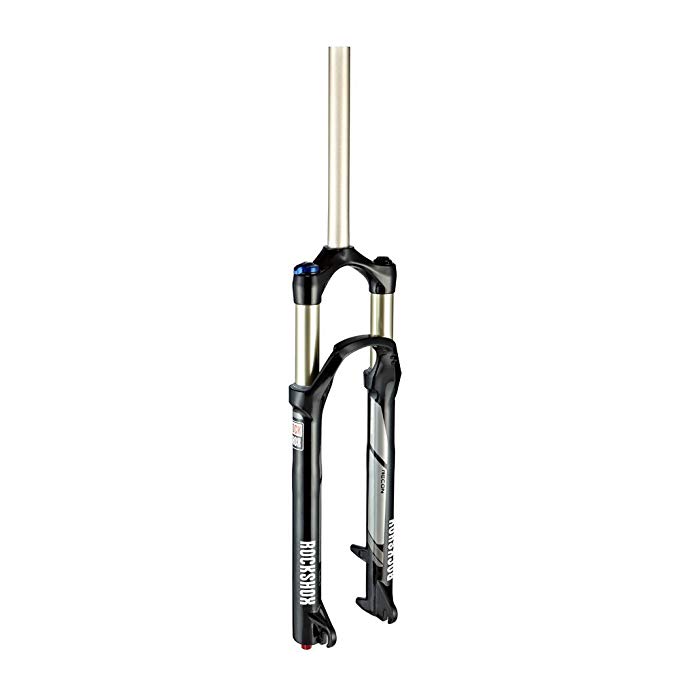 RockShox Recon TK Solo Air 100 Suspension Bicycle Fork with Turnkey OneLoc Remote Right Adjust Aluminum Steerer Tapered Disc, 27.5