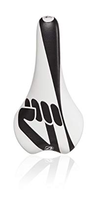 4ZA Cirrus TT/Triathlon Alloy Rail Saddle, Width 130mm/Length 262mm, White/Black