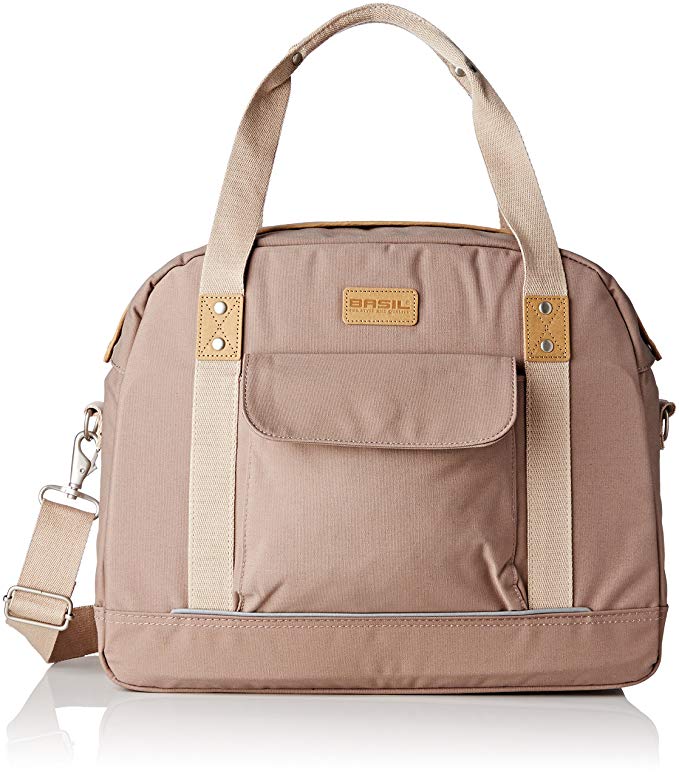 Basil Portland Womens Business Bag and Bicycle Pannier - Taupe