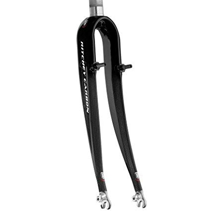 Ritchey Comp Cross Fork with Eyelets, Carbon, 1-1/8-Inch