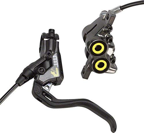 Magura MT7 Next 4-Piston Disc Brake and Lever Front or Rear with 2000mm Hose Black/Yellow