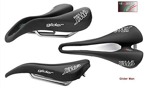 Selle SMP Glider Bicycle Saddle Seat - Black . . Made in Italy