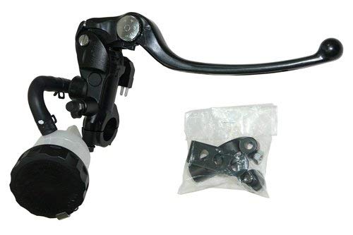 Shindy 17-656B Black/Black Radial Master Cylinder Brake Kit for Daytona Nissin with 19mm Piston