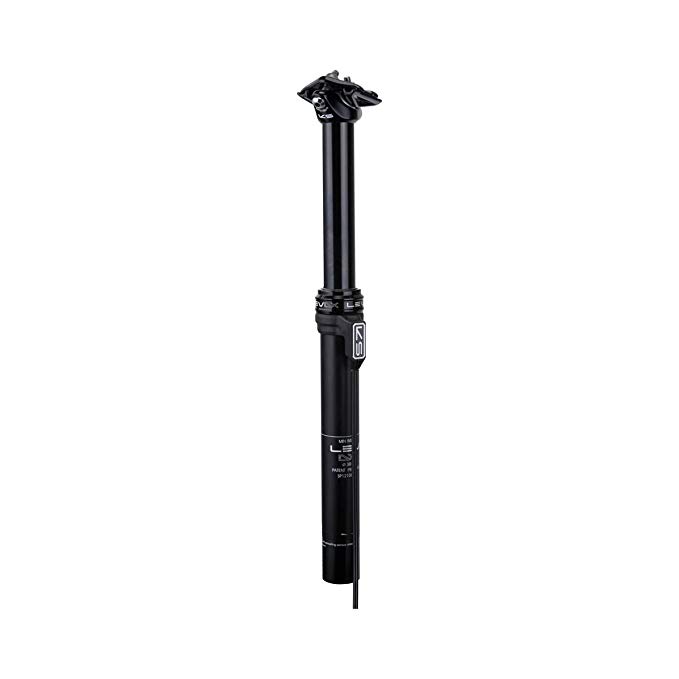 KS LEV DX Dropper Seatpost Black/Silver, 30.9/385/125mm