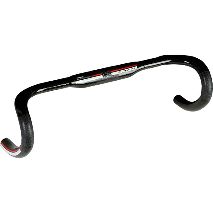 Road Bike Handlebars - FSA - K-Force Compact 31.8 Round Carbon Drop Bar