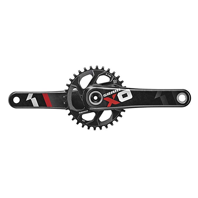 SRAM X01 GXP 1X11-Speed 170 94BCD with 32T Direct Mount Ring without BB