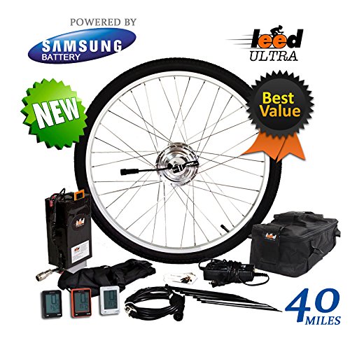 Electric Bike Conversion Kit / Li-ion 20.8 Ah Included 24V 250W