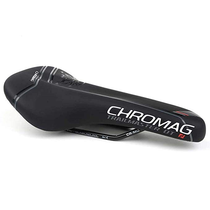 Chromag Trailmaster DT Saddle: Synthetic Cover, Black