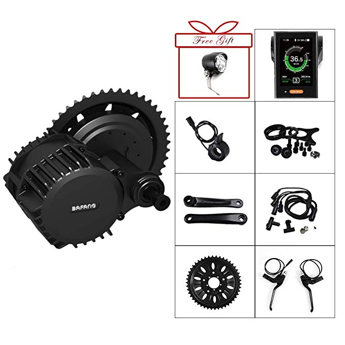 8fun Bafang BBS03/BBSHD Lastest Model 48V 1000W Ebike Electric Bicycle Motor Mid Drive Electric Bike Conversion Kit