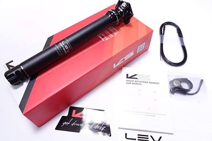 KS Lev Integra Dropper Seatpost Black, 31.6x440mm/150mm Travel