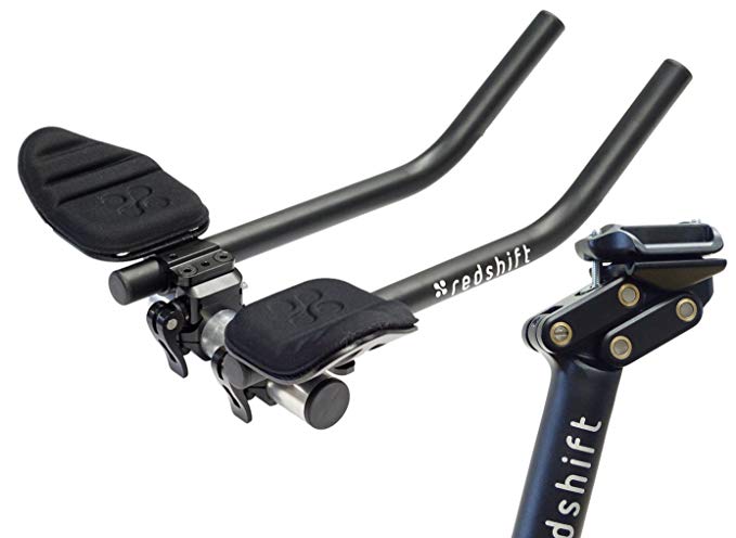 Redshift Switch Aero System - Quick-Release Clip-On Aerobars/Dual-Position Seatpost - Carbon Extensions