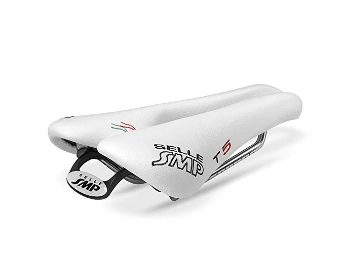 Selle SMP T5 Triathlon Bicycle Saddle, White