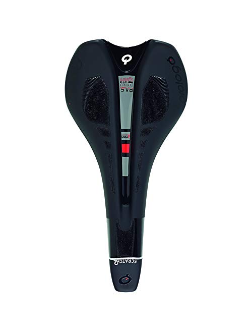 Prologo Scratch II CPC PAS Saddle, 134mm, Ti-Rox alloy rails: Hard Black