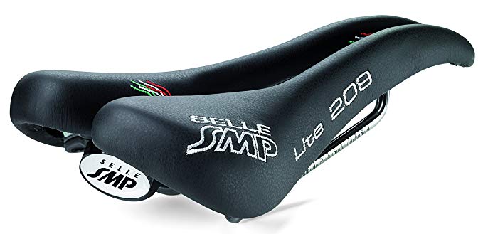 Selle SMP Lite 209 Bicycle Saddle Seat - Black . . . Made in Italy