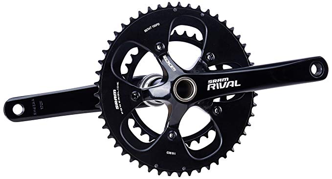 SRAM GXP 172.5mm 50-34T Rival OCT Compact Crankset with BB