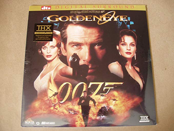 GoldenEye DTS LASERDISC Widescreen